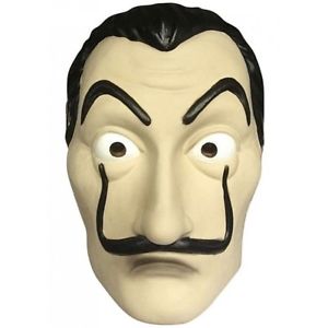 Masker van Dali uit Casa de Papel